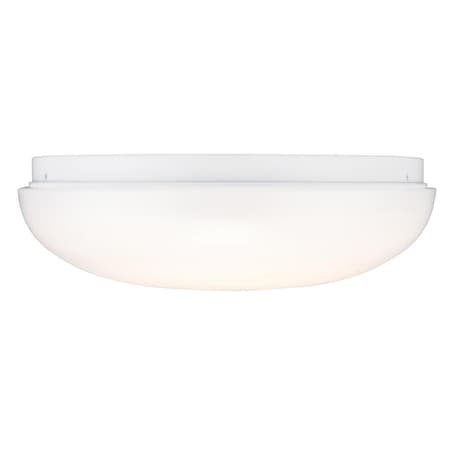 Westinghouse Fixture Ceiling LED Flush-Mount 15W Bowl 11In White White Acrylic Shade 6401100